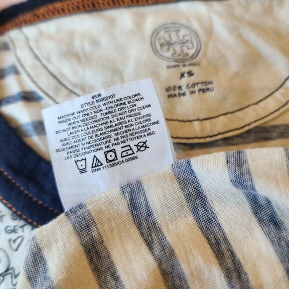 Tory Burch x De La Vega Limited Edition Tee - XS - Picture 5 of 6